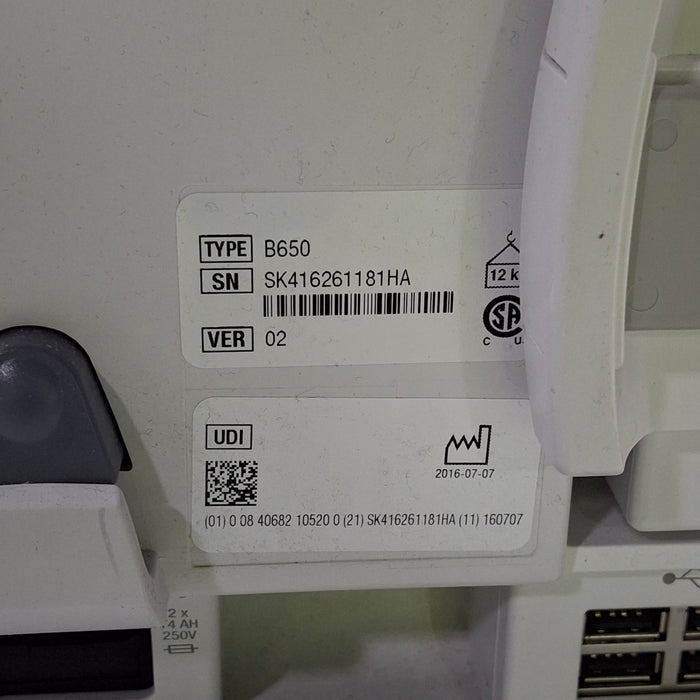 GE Healthcare GE Healthcare Carescape B650 Post Anesthesia Care Patient Monitor Patient Monitors reLink Medical