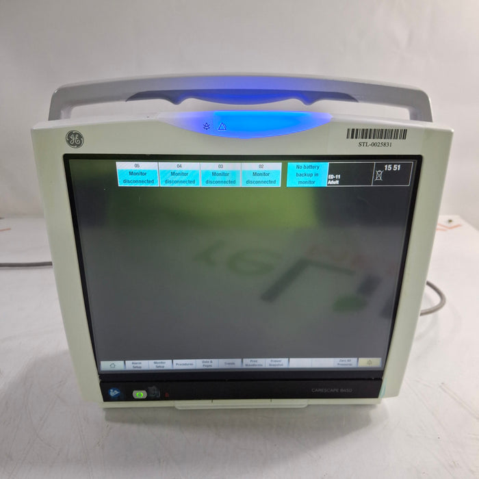 GE Healthcare GE Healthcare Carescape B450 Critical Care Patient Monitor Patient Monitors reLink Medical