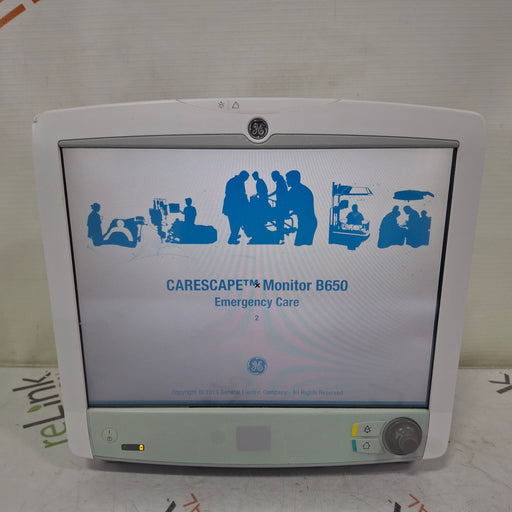 GE Healthcare GE Healthcare Carescape B650 Patient Monitor Patient Monitors reLink Medical