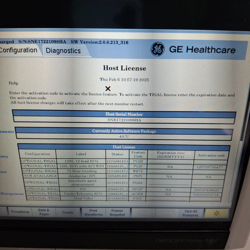 GE Healthcare GE Healthcare Carescape B450 Critical Care Patient Monitor Patient Monitors reLink Medical