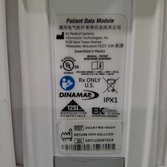 GE Healthcare GE Healthcare PDM Nellcor Patient Data Module Patient Monitors reLink Medical