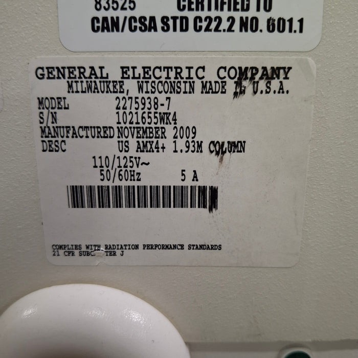 GE Healthcare GE Healthcare AMX 4 Plus Portable X-Ray Unit X-Ray Equipment reLink Medical