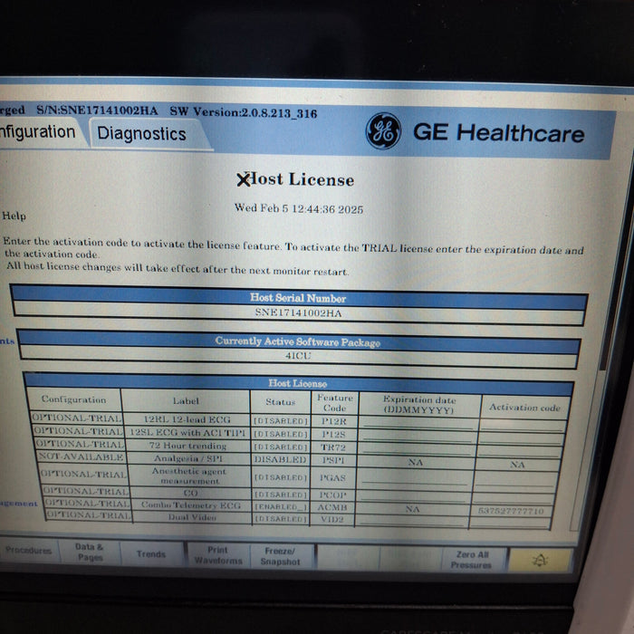 GE Healthcare GE Healthcare Carescape B450 Critical Care Patient Monitor Patient Monitors reLink Medical