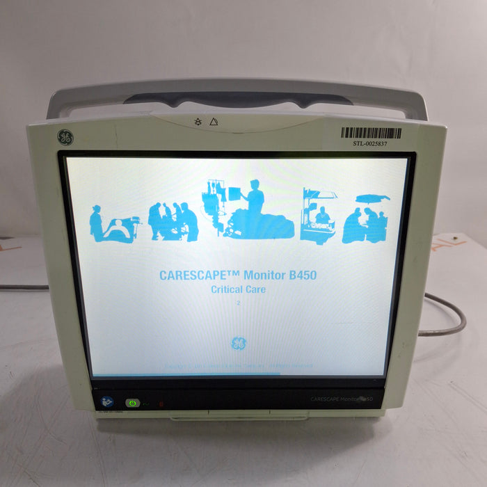 GE Healthcare GE Healthcare Carescape B450 Critical Care Patient Monitor Patient Monitors reLink Medical