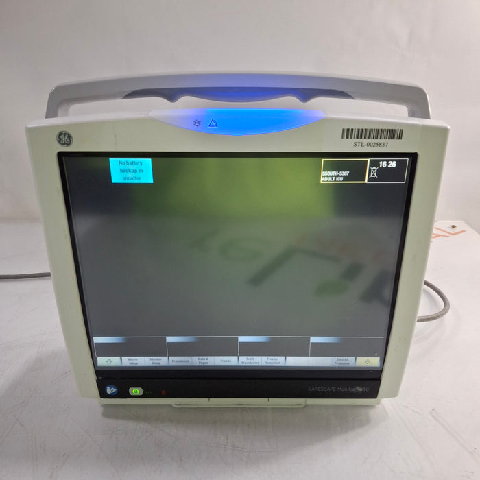 GE Healthcare GE Healthcare Carescape B450 Critical Care Patient Monitor Patient Monitors reLink Medical