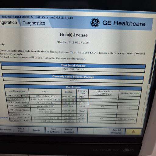 GE Healthcare GE Healthcare Carescape B450 Critical Care Patient Monitor Patient Monitors reLink Medical