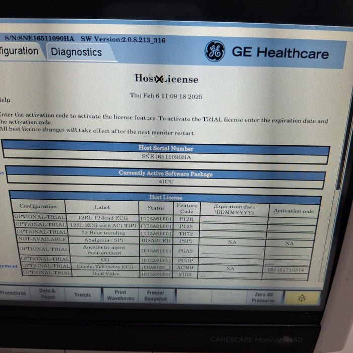 GE Healthcare GE Healthcare Carescape B450 Critical Care Patient Monitor Patient Monitors reLink Medical