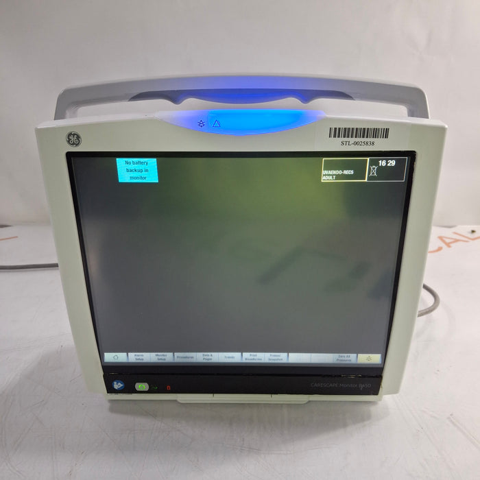 GE Healthcare GE Healthcare Carescape B450 Critical Care Patient Monitor Patient Monitors reLink Medical