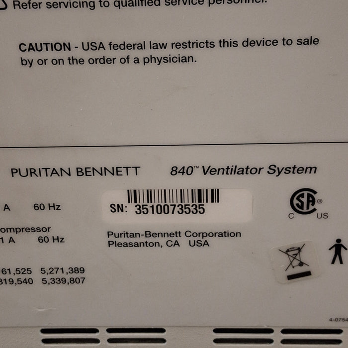 Puritan Bennett 840 Ventilator