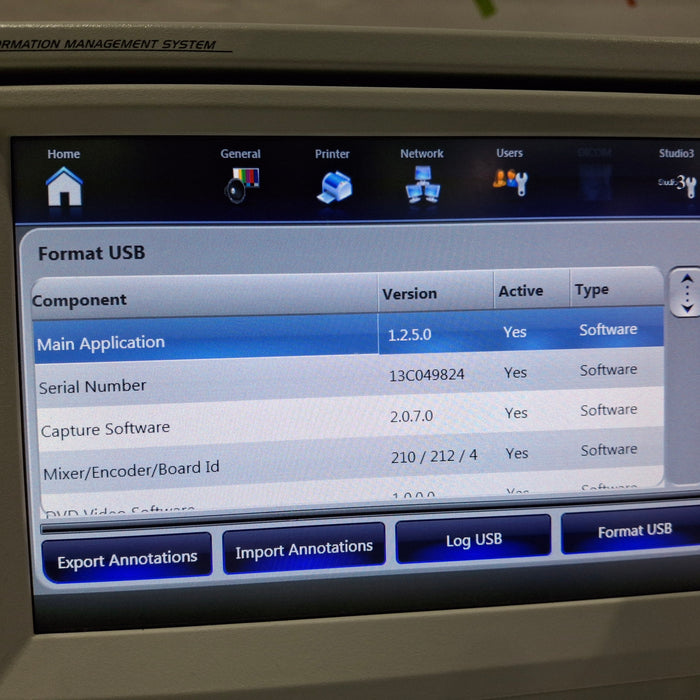 Stryker SDC3 240 060 100 Image Management System