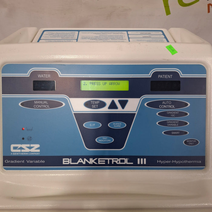 Cincinnati Sub-Zero CSZ Blanketrol III Hypothermia Unit