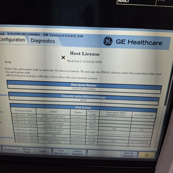 GE Healthcare GE Healthcare Carescape B450 Critical Care Patient Monitor Patient Monitors reLink Medical