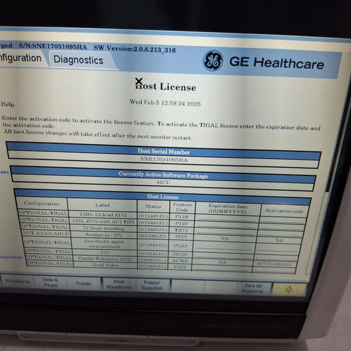 GE Healthcare GE Healthcare Carescape B450 Critical Care Patient Monitor Patient Monitors reLink Medical
