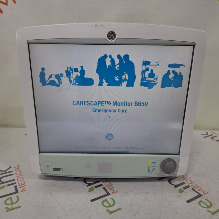 GE Healthcare GE Healthcare Carescape B650 Patient Monitor Patient Monitors reLink Medical