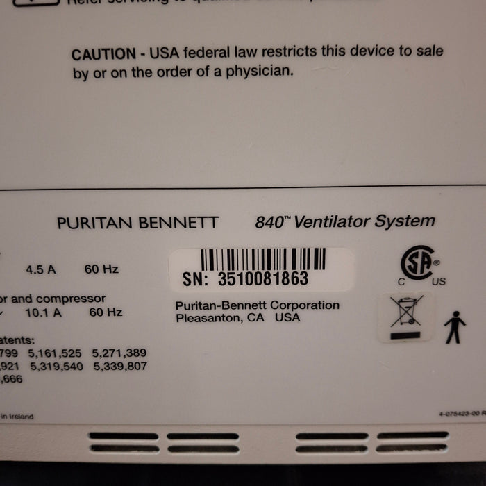 Puritan Bennett 840 Ventilator
