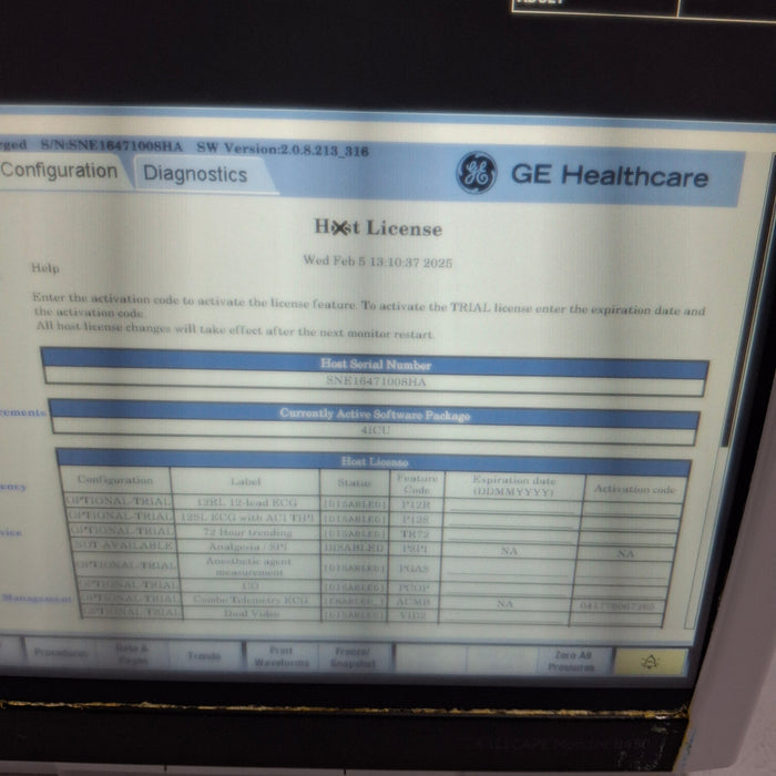 GE Healthcare GE Healthcare Carescape B450 Critical Care Patient Monitor Patient Monitors reLink Medical