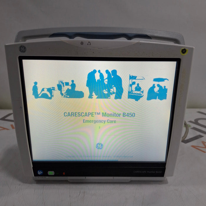 GE Healthcare GE Healthcare Carescape B450 Emergency Care Patient Monitor Patient Monitors reLink Medical