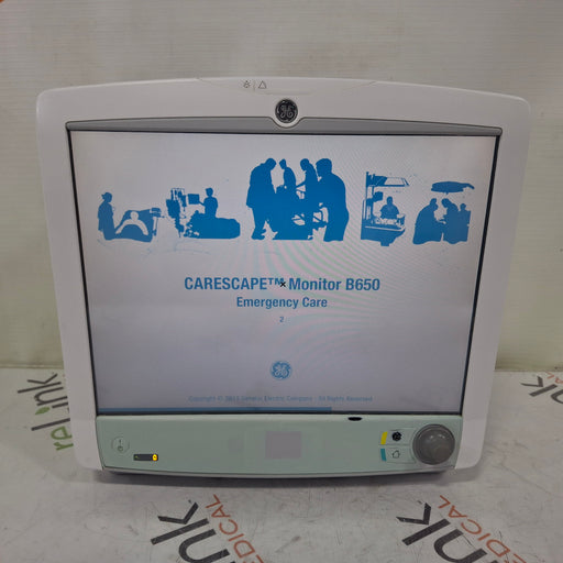 GE Healthcare GE Healthcare Carescape B650 Patient Monitor Patient Monitors reLink Medical