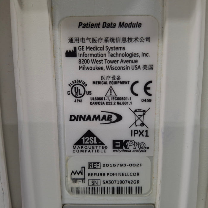 GE Healthcare Nellcor PDM Patient Data Module