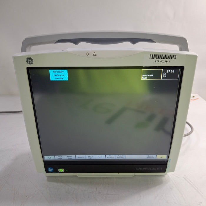 GE Healthcare GE Healthcare Carescape B450 Critical Care Patient Monitor Patient Monitors reLink Medical