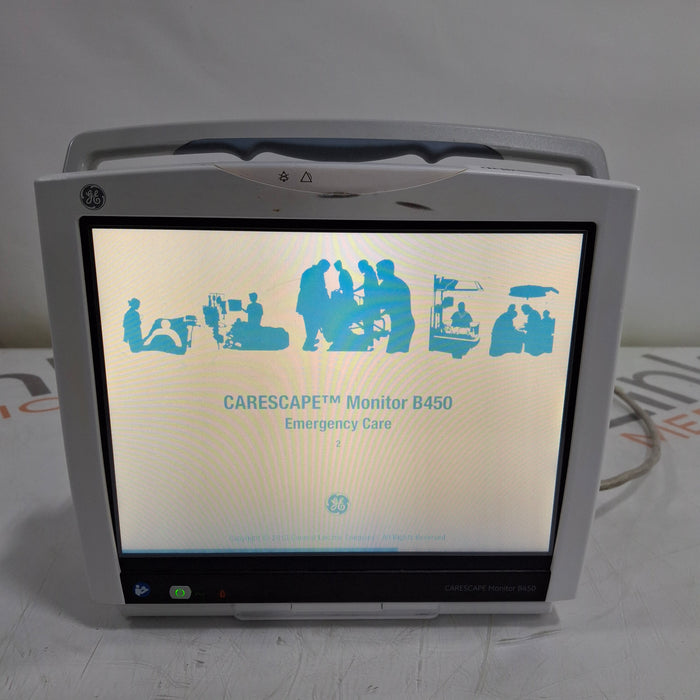 GE Healthcare GE Healthcare Carescape B450 Emergency Care Patient Monitor Patient Monitors reLink Medical
