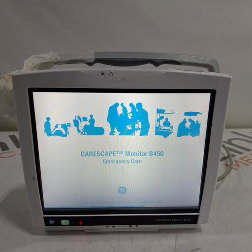 GE Healthcare GE Healthcare Carescape B450 Emergency Care Patient Monitor Patient Monitors reLink Medical