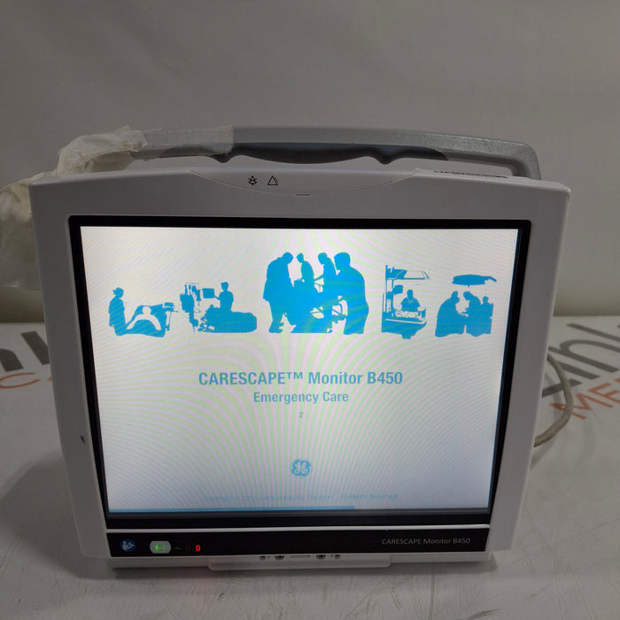 GE Healthcare GE Healthcare Carescape B450 Emergency Care Patient Monitor Patient Monitors reLink Medical