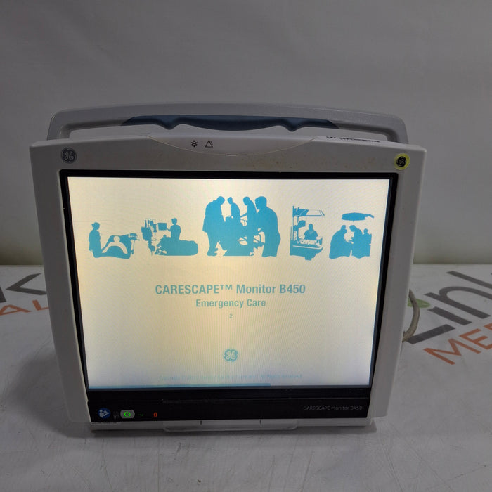 GE Healthcare GE Healthcare Carescape B450 Emergency Care Patient Monitor Patient Monitors reLink Medical