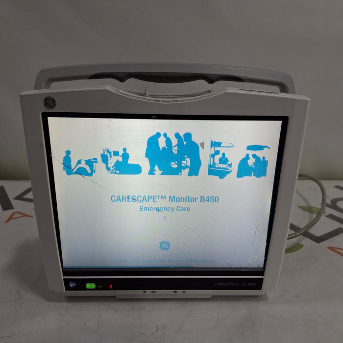 GE Healthcare GE Healthcare Carescape B450 Emergency Care Patient Monitor Patient Monitors reLink Medical