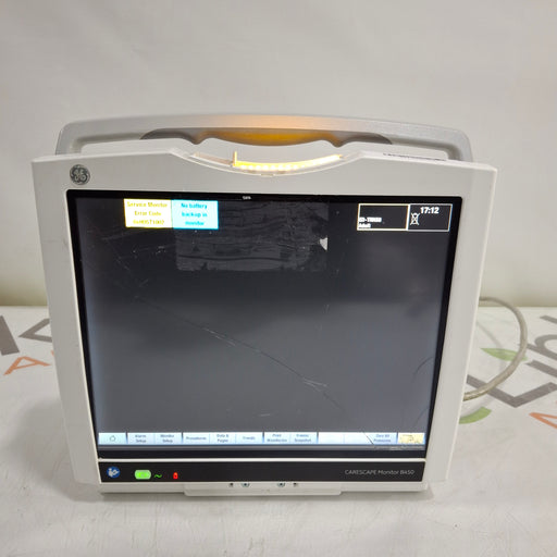 GE Healthcare GE Healthcare Carescape B450 Emergency Care Patient Monitor Patient Monitors reLink Medical
