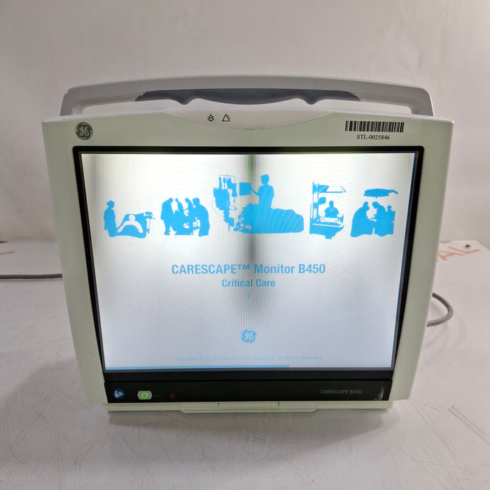 GE Healthcare GE Healthcare Carescape B450 Critical Care Patient Monitor Patient Monitors reLink Medical