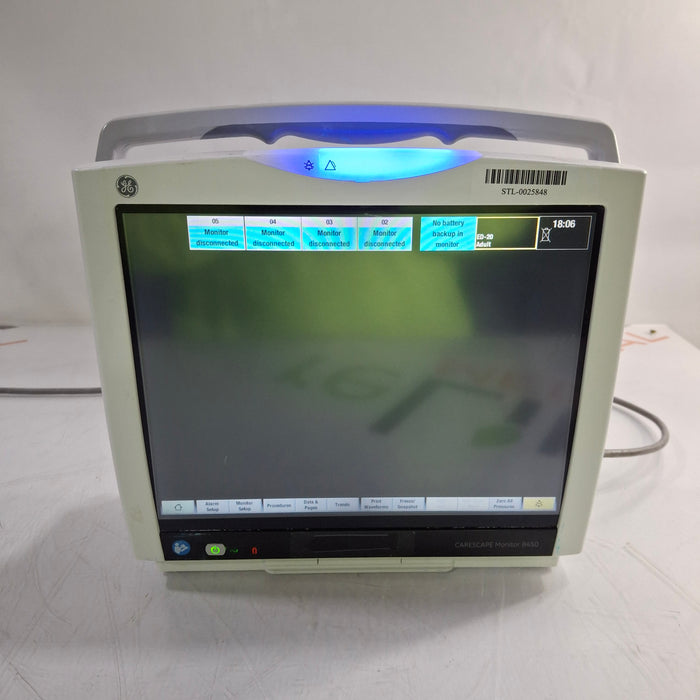 GE Healthcare GE Healthcare Carescape B450 Critical Care Patient Monitor Patient Monitors reLink Medical