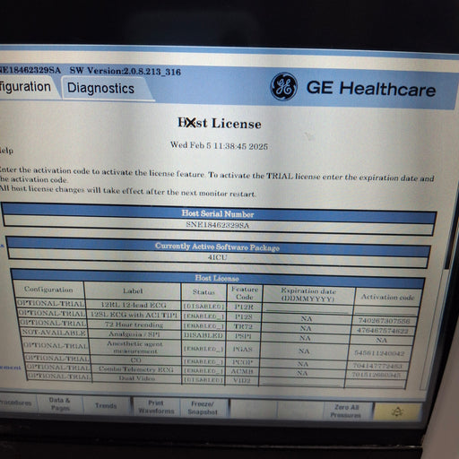 GE Healthcare GE Healthcare Carescape B450 Critical Care Patient Monitor Patient Monitors reLink Medical