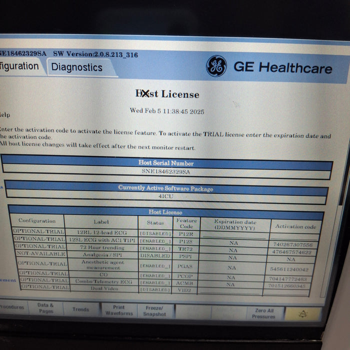 GE Healthcare GE Healthcare Carescape B450 Critical Care Patient Monitor Patient Monitors reLink Medical