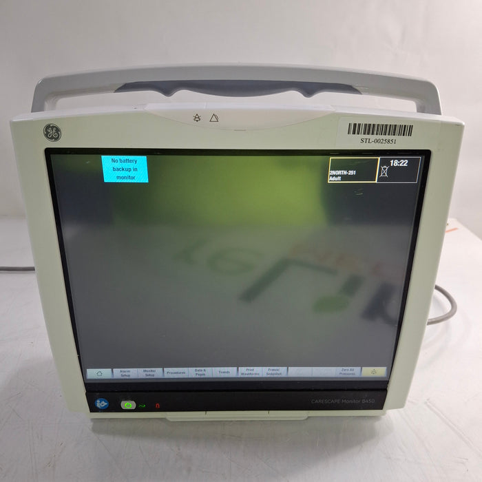 GE Healthcare GE Healthcare Carescape B450 Critical Care Patient Monitor Patient Monitors reLink Medical