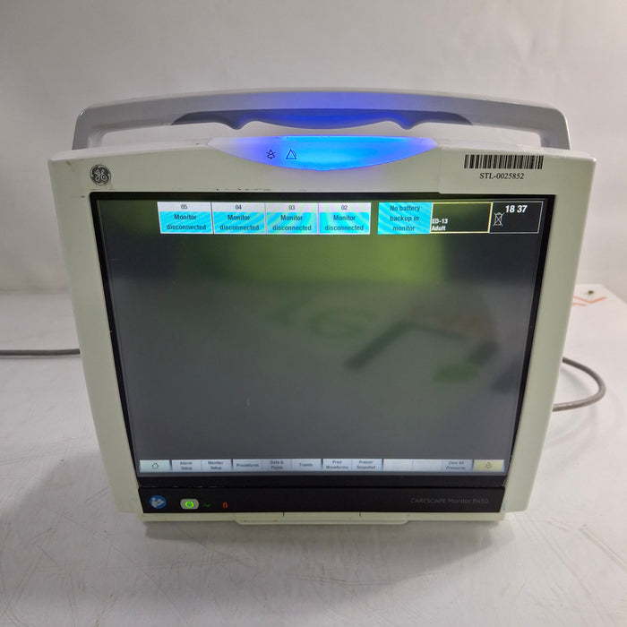 GE Healthcare GE Healthcare Carescape B450 Critical Care Patient Monitor Patient Monitors reLink Medical