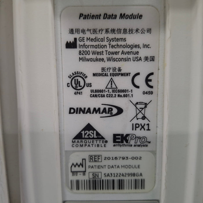 GE Healthcare Nellcor PDM Patient Data Module