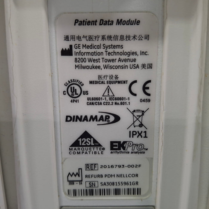 GE Healthcare GE Healthcare PDM Nellcor Patient Data Module Patient Monitors reLink Medical
