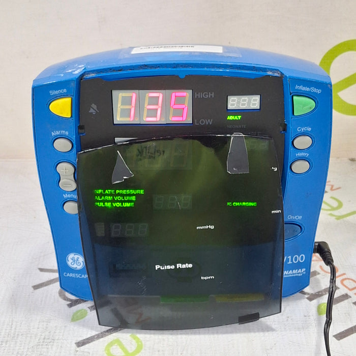 GE Healthcare GE Healthcare Dinamap V100 - NIBP, SpO2, Temp Vital Signs Monitor Patient Monitors reLink Medical