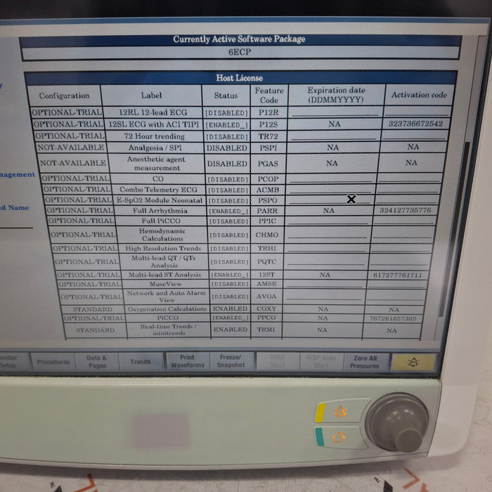 GE Healthcare Carescape B650 Patient Monitor