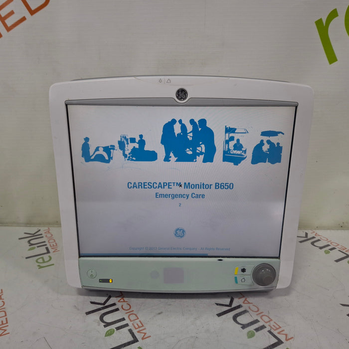 GE Healthcare Carescape B650 Patient Monitor