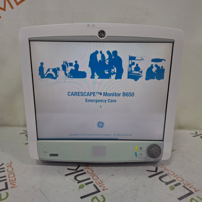 GE Healthcare Carescape B650 Patient Monitor