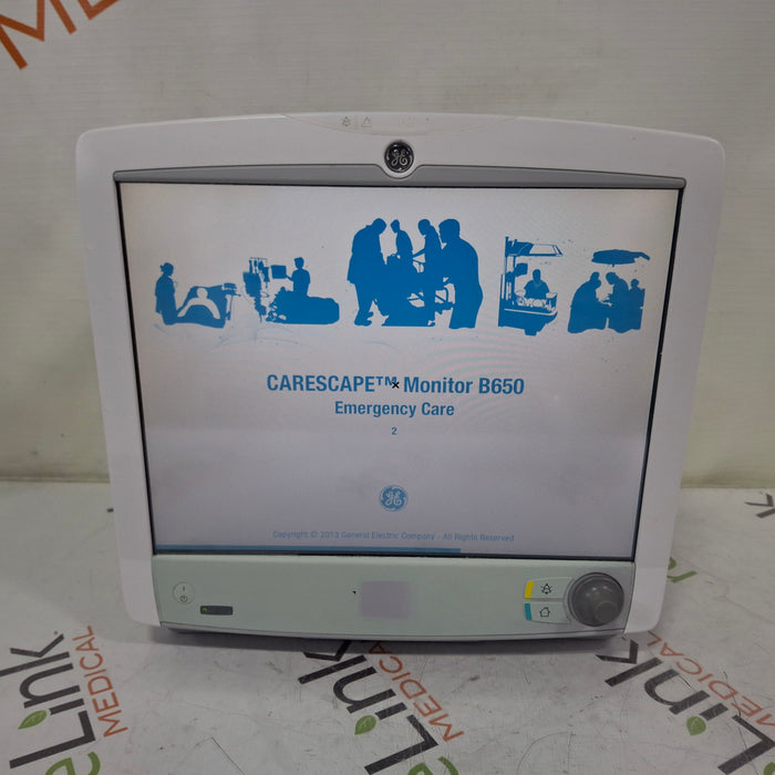 GE Healthcare Carescape B650 Patient Monitor