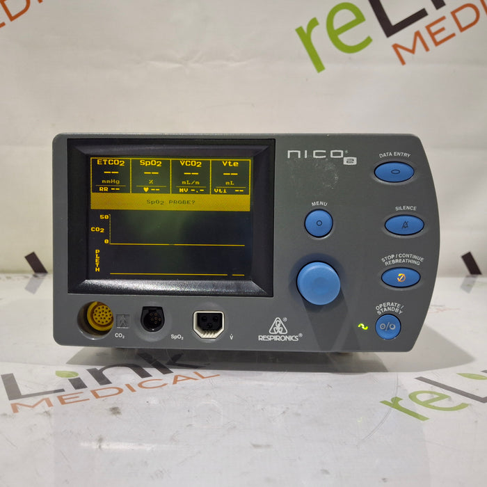 Respironics Nico 2 7600 CO2 Monitor