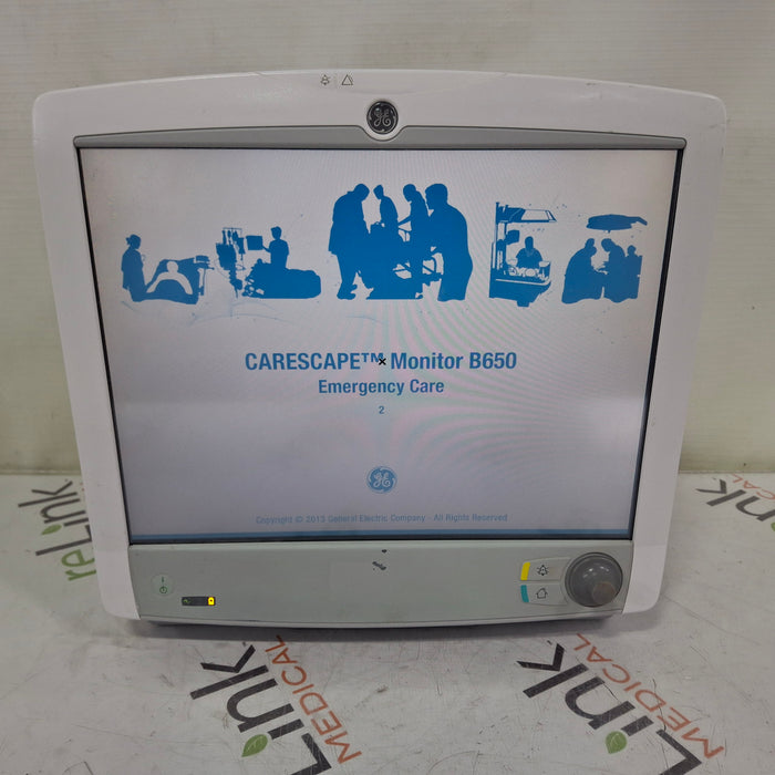 GE Healthcare Carescape B650 Patient Monitor