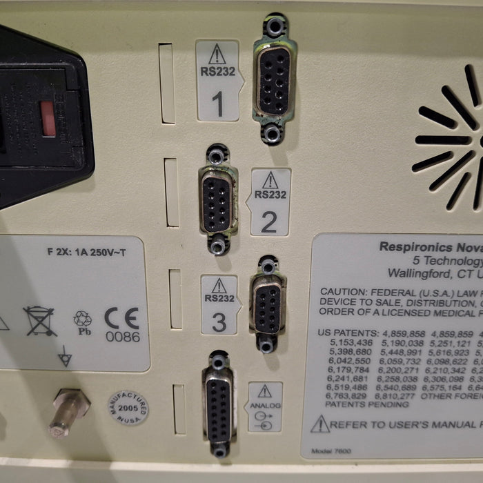 Respironics Nico 2 7600 CO2 Monitor