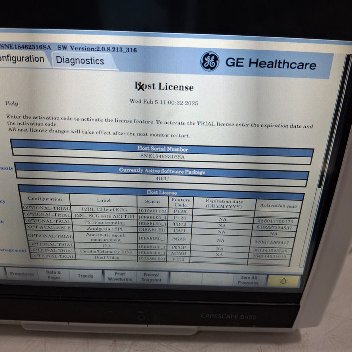 GE Healthcare GE Healthcare Carescape B450 Critical Care Patient Monitor Patient Monitors reLink Medical