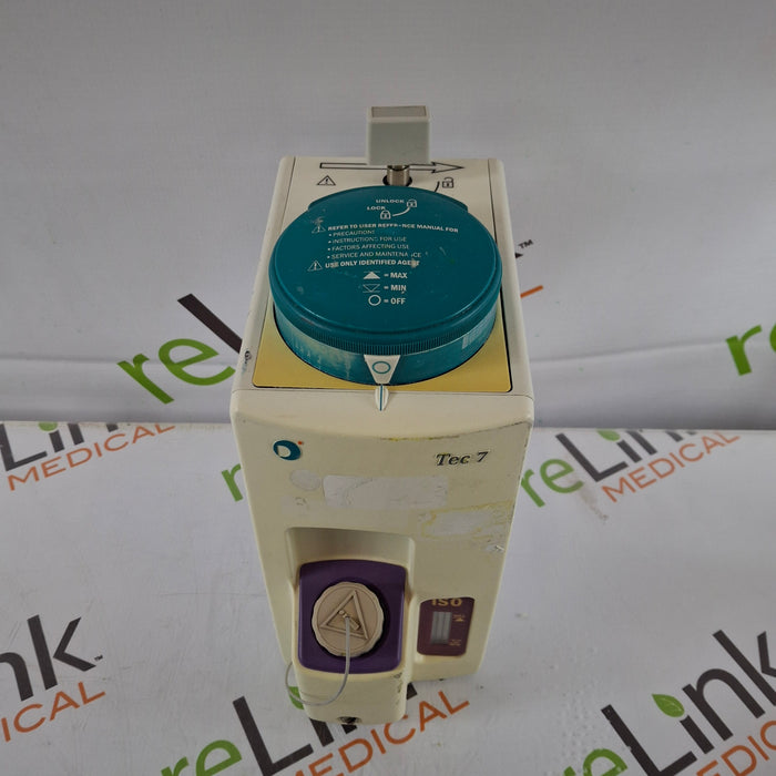 Datex-Ohmeda Tec 7 Isoflurane Vaporizer