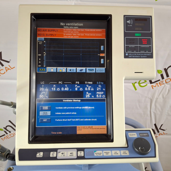 Puritan Bennett Puritan Bennett 840 Ventilator Respiratory reLink Medical