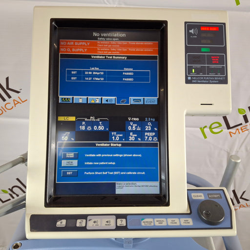 Puritan Bennett Puritan Bennett 840 Ventilator Respiratory reLink Medical